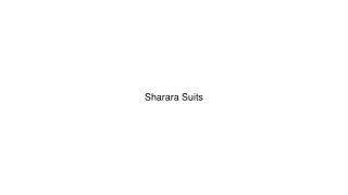 Buy Punjabi Sharara Suits for Women Online in India | Libas