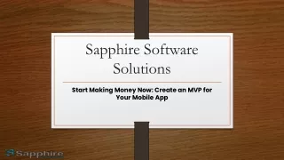 sapphire software solutions