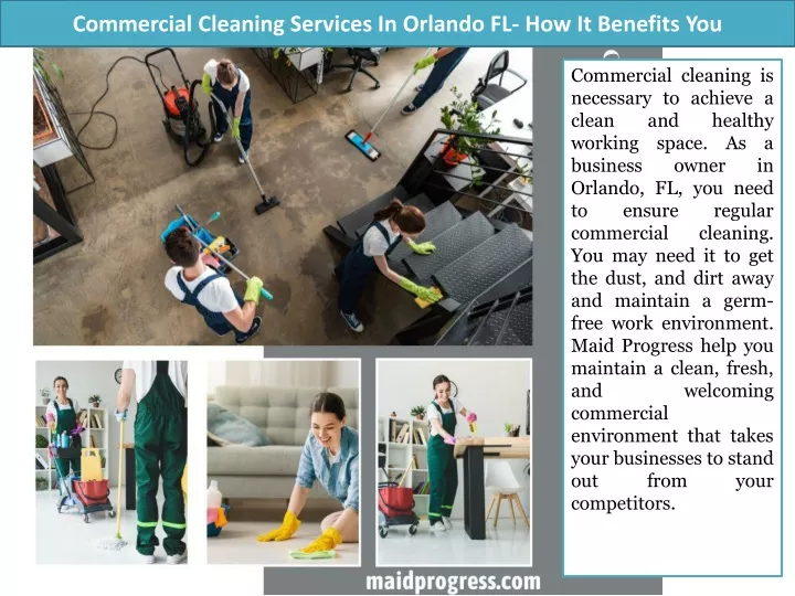 commercial cleaning services in orlando fl how it benefits you