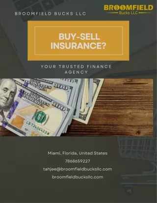 Benefits of Buy - Sell Insurance