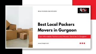 Best Local Packers Movers in Gurgaon