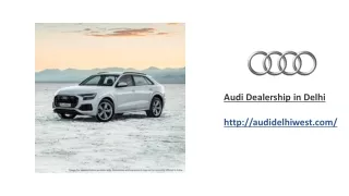 audi dealership in delhi