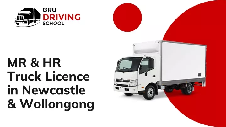 mr hr truck licence in newcastle wollongong