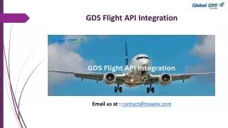 GDS Flight API Integration