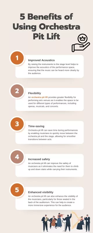 5 benefits of using orchestra pit lift