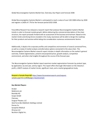 global neuronavigation systems market size