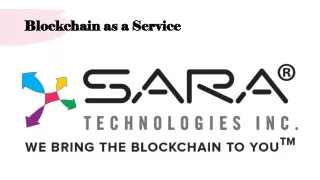 blockchain as a service