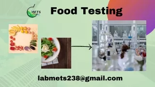 Food Testing | Mets Lab Qatar