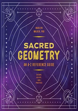 DOWNLOAD/PDF  Sacred Geometry: An A-Z Reference Guide