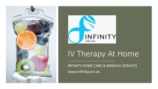 IV Therapy At Home_PPTX