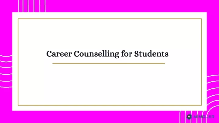 career counselling for students