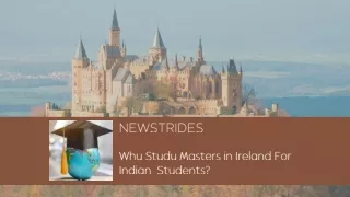 Studying Masters in Ireland For Indian Students | Newstrides