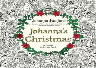 download Johanna's Christmas: A Festive Coloring Book for Adults android