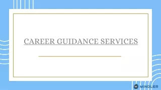 Career Guidance Services