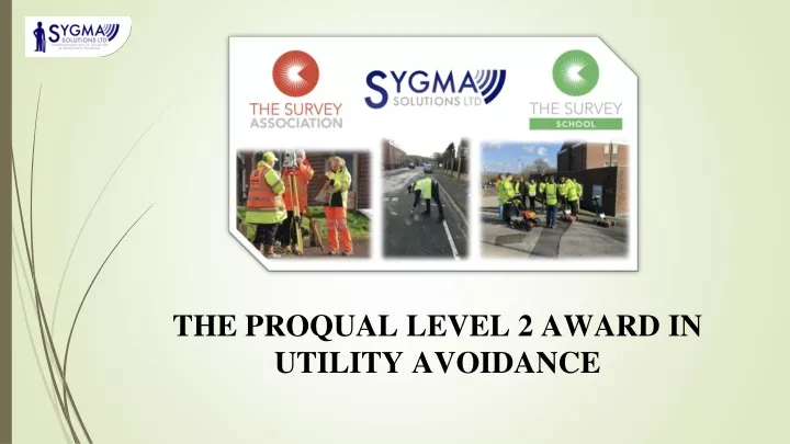 the proqual level 2 award in utility avoidance