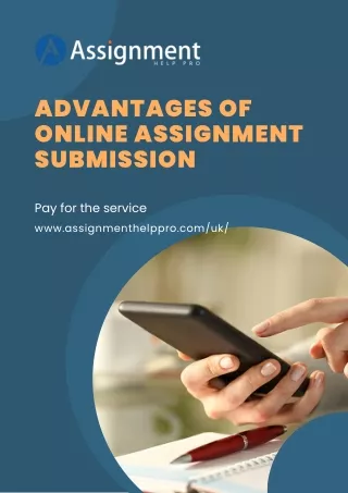 Advantages of Online Assignment Submission
