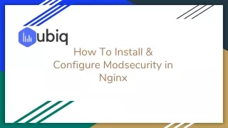 How to Install ModSecurity in NGINX