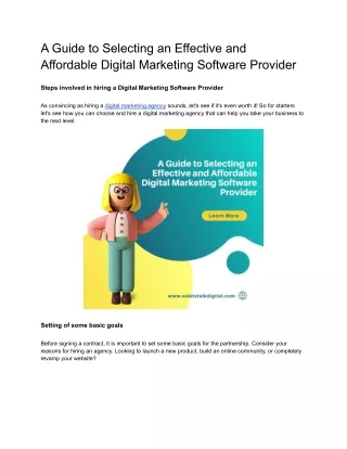 A Guide to Selecting an Effective and Affordable Digital Marketin Software Provider (1)