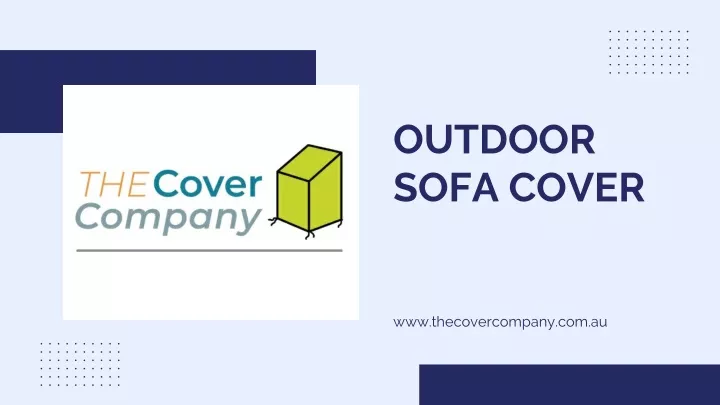 outdoor sofa cover