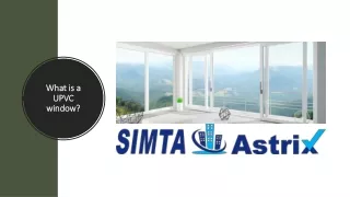 what is a upvc window
