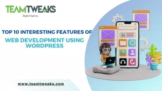 Top 10 Interesting Features of Web Development Using WordPress