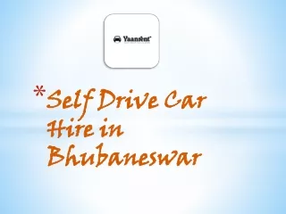 Self Drive Car Hire Bhubaneswar