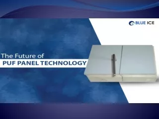 THE FUTURE OF PUF PANEL TECHNOLOGY