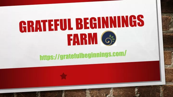 grateful beginnings farm