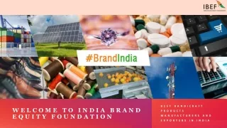 A Shopping Guide For Handicrafts In India - India Brand Equity Foundation