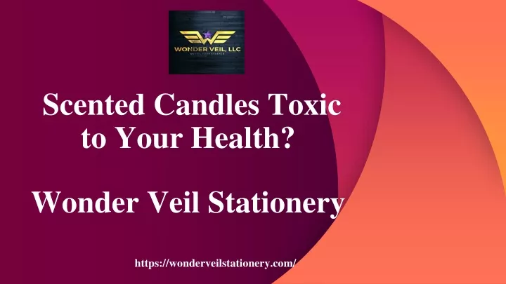 scented candles toxic to your health