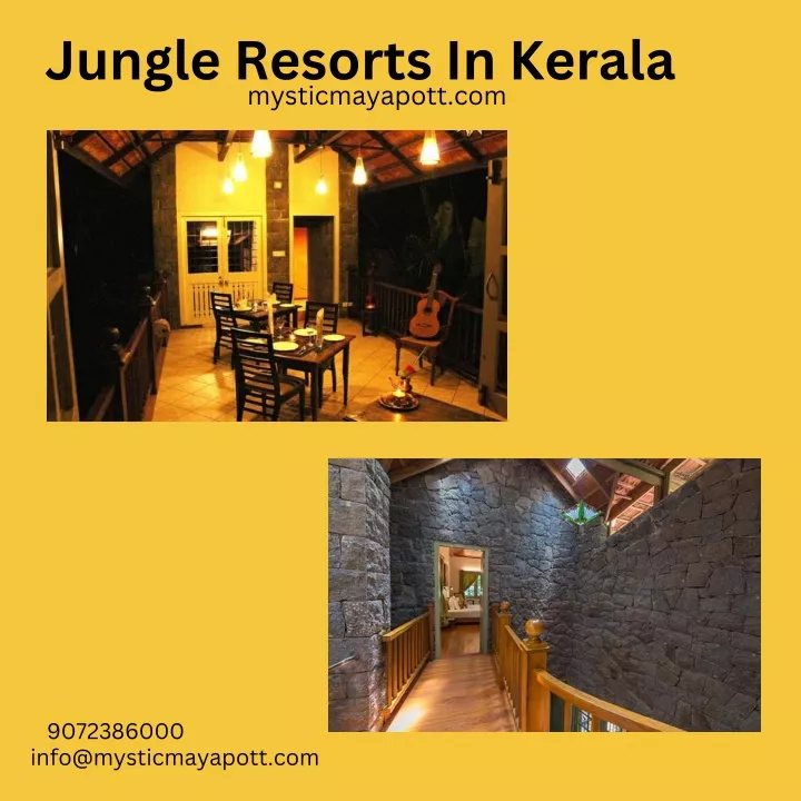 jungle resorts in kerala mysticmayapott com