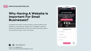 Why Having A Website Is Important For Small Businesses?