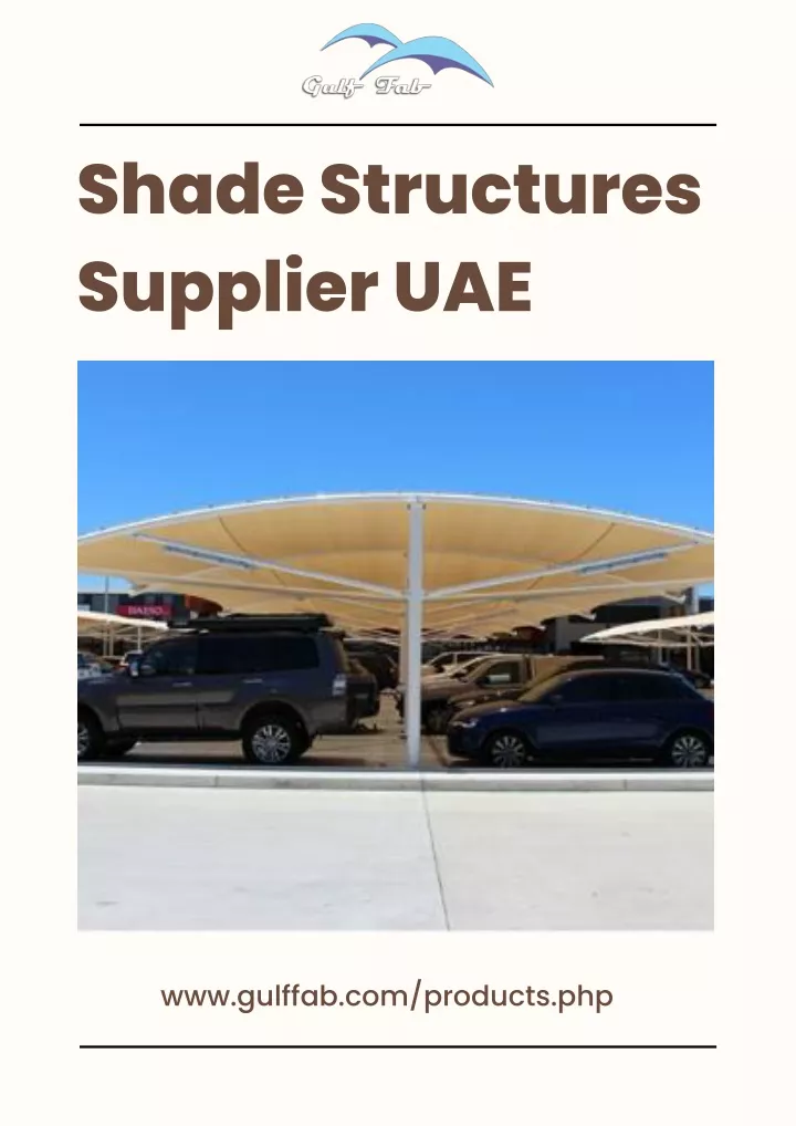 shade structures supplier uae