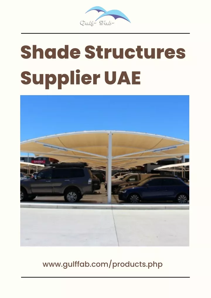 shade structures supplier uae