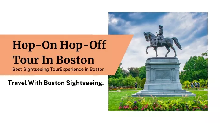 hop on hop off tour in boston best sightseeing