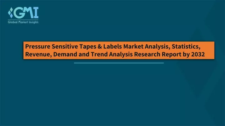 pressure sensitive tapes labels market analysis