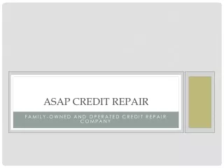 ASAP Credit Repair