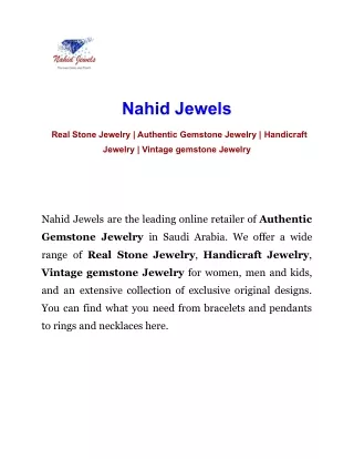 Best-Real-Stone-Jewelry-Desinger-in-Saudi-Arabi-Nahid-Jewels