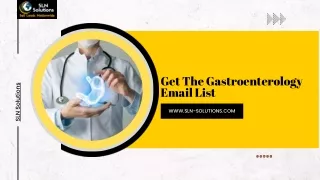 Get The Gastroenterology Email List