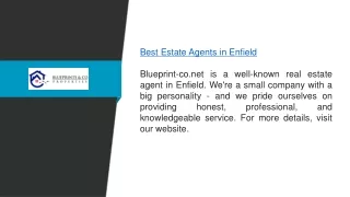 Best Estate Agents in Enfield  Blueprint-co.net