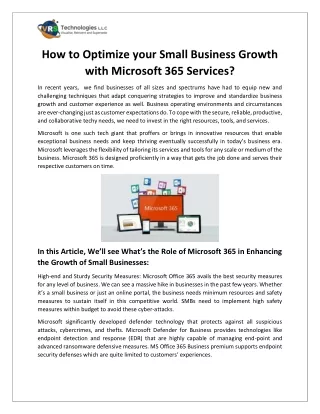 how to optimize your small business growth with