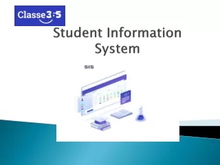 student information system