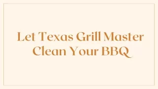 BBQ Grill Repair & Cleaning in DFW | Texas Grill Master