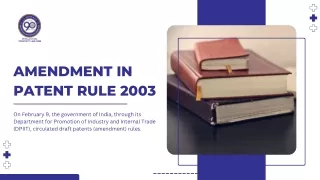 Another Patent Amendment Rule