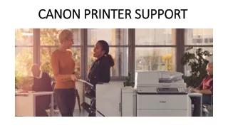 CANON PRINTER SUPPORT
