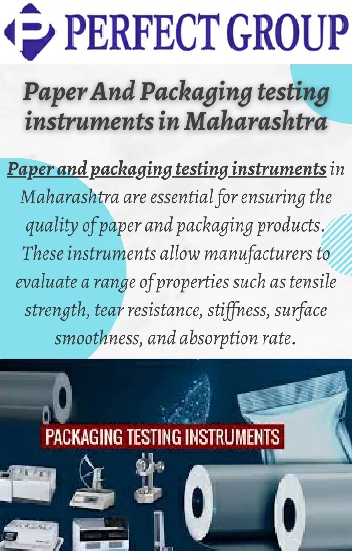 paper and packaging testing instruments