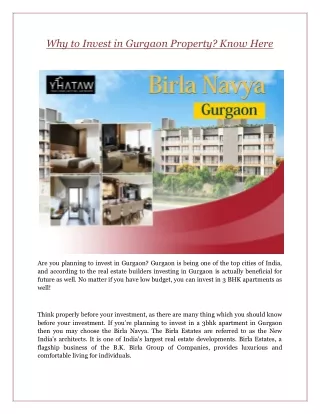 why to invest in gurgaon property know here