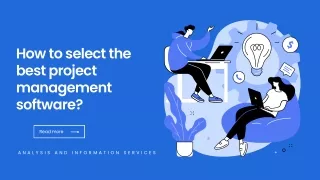 How to select the best project management software