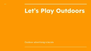 Best Outdoor Advertising Company in India